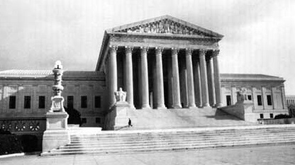 The Supreme Court Building - from a distance